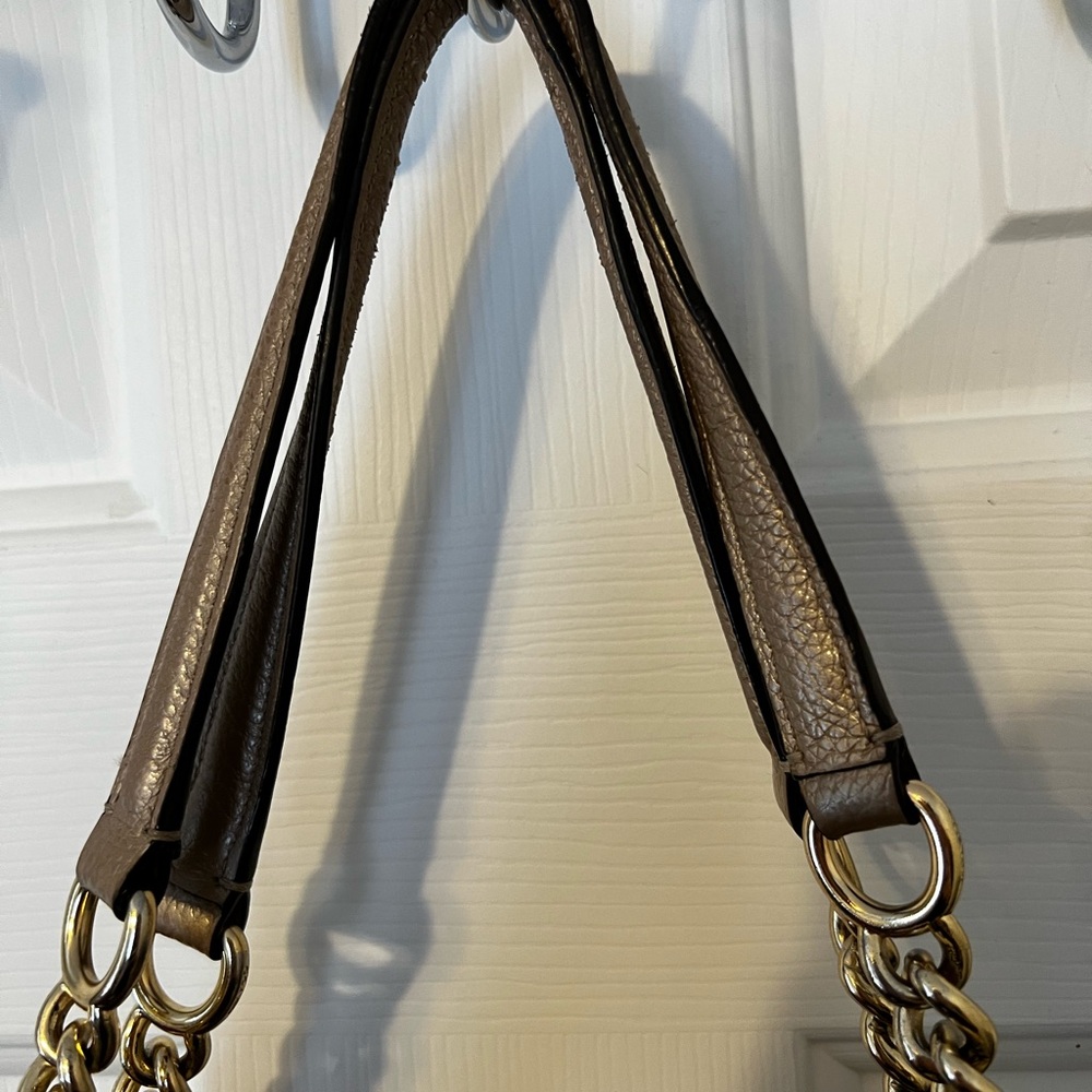 Coach Metallic Gold Ava Tote ๐ - Picture 9 of 11